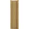 Ekena Millwork 8-in W x 16-in D x 28-in H Funston Slat Rough Cedar Woodgrain TimberThane Outlooker, Primed Tan OUTUR080X16X28FST24RCPR - alternate 4